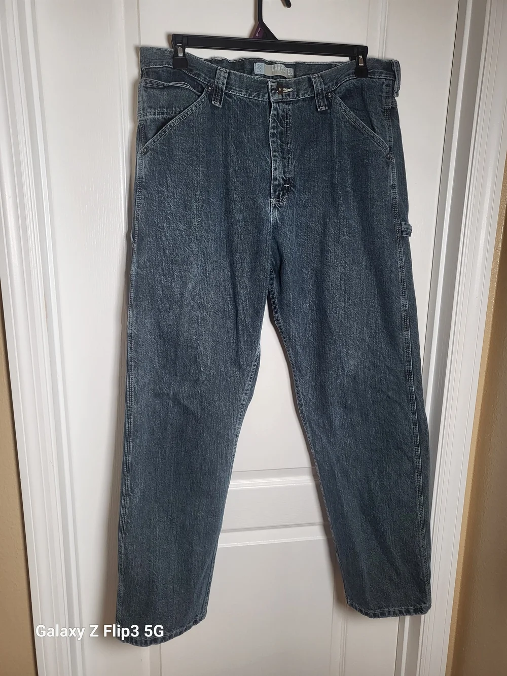 Lee Men's Relaxed Carpenter Jeans in Blue Pre-owned 38/32